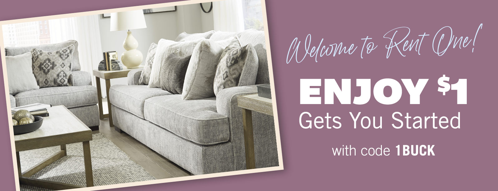 Enjoy $1 Gets You Started with code 1BUCK