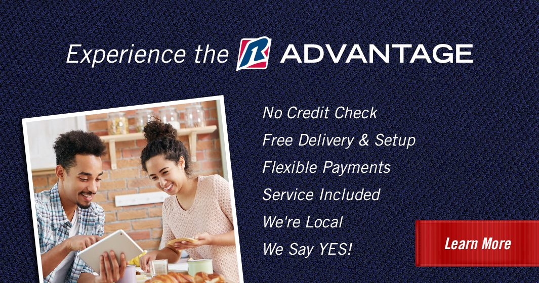 Experience the Rent One Advantage. Learn more.