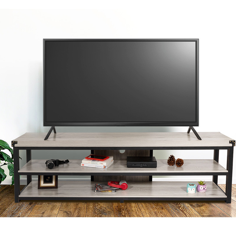 Rent To Own Living Essentials Marlow Bay Oak Tv Stand Rent One