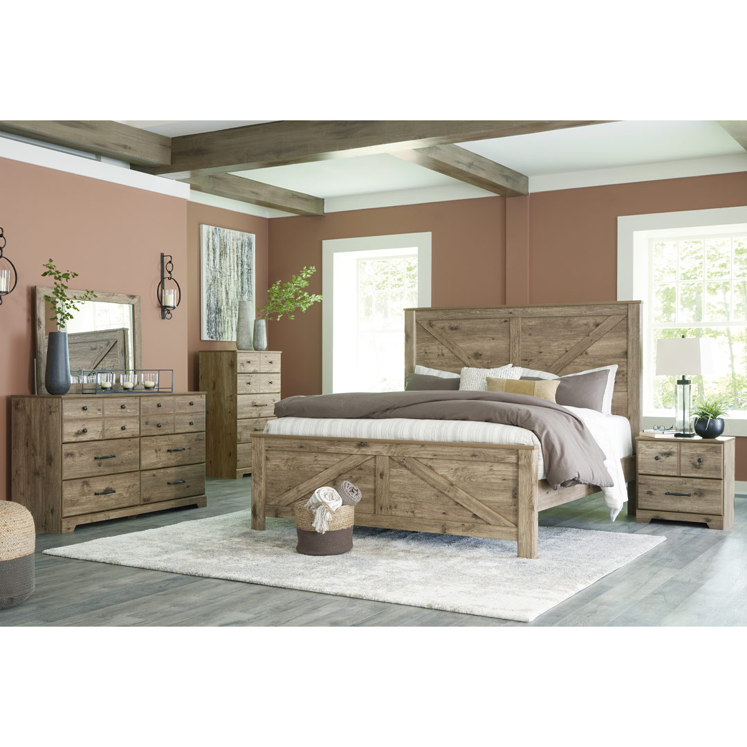 Rent To Own Ashley Gerridan 6 Piece King Bedroom Set | Rent One