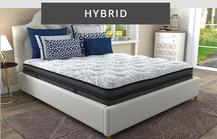 Rent to own Hybrid mattresses at Rent One